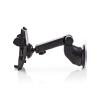 SUPPORTO NEDIS SCMT100BK UNIVERSALE PER TELEFONO/NAVIGATORI IDEALE PER ATTACCO AL FINISTRINO E AL CRUSCOTTO DELL'AUTO COLORE NERO